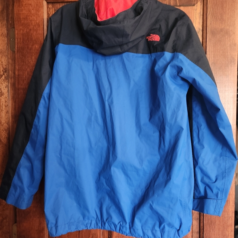 The North Face HYVENT Windbreaker Jacket - Youth XL - Blue, Navy, & Red - Picture 3 of 14
